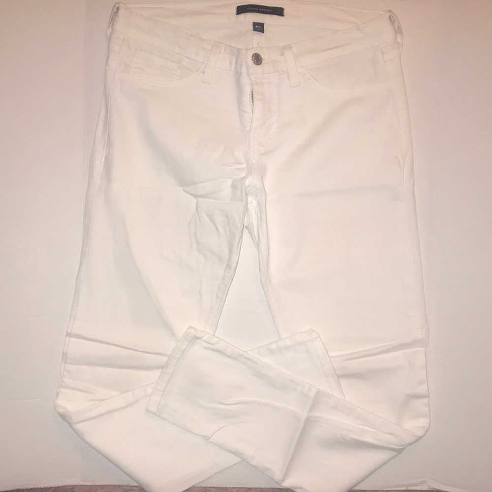 Flying Monkey white skinny leg fit jeans